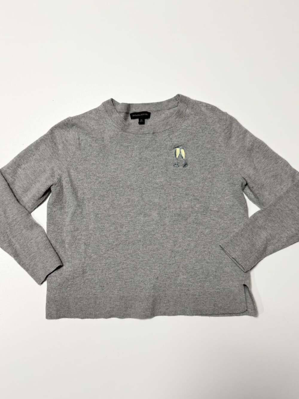 Banana Republic Wool Sweater Size XL Old Money Preppy Quiet Luxury Coquette Gran
